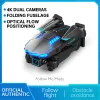 Drones X6 Pro Drone 4K Profissão HD Câmera 1080p WiFi FPV Drone Dual Câmera Altura Mantenha Drones Câmera Helicóptero Toys