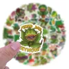 10/60Pcs Little Shop of Horrors Plant Stickers Kawaii Potted Plant DIY Toy Kid Guitar Car Laptop Snowboard Graffiti Sticker