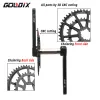 Goldix GXP Road Bike Crankset All CNC Cutting 50 34T/52 36T/52 42T/53 39T dubbelkedjande för vägcykel fällcykelvev