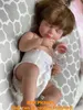 50 cm full kropp silikon vinyl återfödda flickor docka handgjorda födda bebe docka för barn gåvor 240409