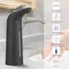 Dispensateur de savon liquide JFBL 400ml Capteur de mouvement infrarouge automatique IPX6 Sans touche pour cuisine de salle de bain E
