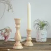 Kandelaars Rustiek Blanco Pilaarhouder Kandelaars Candlestick Centerpunt Woonkamer Diner