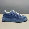 Luxury Nouveau designer pour hommes Roissiers bleus à la dentelle épaisse de la causalité des chaussures causales Mocasins masculins Hip-hop Rock Sneakers de marche