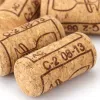 15Pcs Natural Wood Wine Cork Wine Bottle Stopper Wooden Cap Corks Straight Corks Premium Red Wine Plug