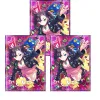 50PCS 67X92mm Laser Anime Card Sleeves Marnie TCG Card Art Sleeves Protector Cards Shield Double Card Cover for MTG/PKM
