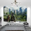 90x150cm ostatnie amerykańskie 3D Tobestry Wall Art Game Plakat Plakat Living Pokój sypialnia Sypialnia Arkusz łóżka