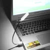 Mini usb gece okuma Işık esnek usb LED ışıklar Taşınabilir Mini Gece Lamba Defter Bilgisayar PC Dizüstü Tutkunlar Tablo Masa Lambası