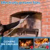 Chimney Cleaning Brush Extendable Flexible Dryer Vent Cleaner Soft Bristle Effective Air Duct Cleaning Tool with18 Rods