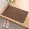 Große dünne Türmat für Eingangstür im Freien im Innengrauen khaki rote Schlafzimmer Teppiche Anti -Slip -Flur -Tür Bodenmatten Küche Teppich