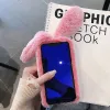 Bunny Fur Phone Hülle für Xiaomi Redmi 10C 10a 12C 11A A2 A1 Note 12 Kaninchen -Plüschhüllen für MI 12T 13 Poco F5 F4 x5 M5 Softabdeckung