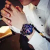 프랑스 소수 민족 시계 남성 트렌드 Tiktok 한국 캐릭터 학생 목소리 떨림 네트 레드 다이얼 시계 쿼츠 남성 시계 패션