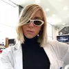 A103 Vendi ovali acetato di neri occhiali da sole da sole da sole Designer di marca di lusso Vintage Party Aesthetic Fashion Weird Sun Glasses