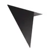 Wall Lamp Sconce Light 85 To 265V Modern Triangular Shaped Hardwired Connection Warm Indoor LED Iron Black For Home