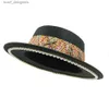 Chaps à bord large chapeau seau de perle fedora chapeau plat top jazz jazz chapeau femme français chapeau élégant unisexe diamant chaud automne fedora fedora wide grim panama y240409