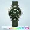 Herren Watch Designer Uhren Ozean OMG 41 mm Hülle Montre mit Gummi -Gurt 300 m 600 m Tauch AAA MEN SEA SPORT 8215 Automatische Bewegung Luxus Uhr Dhgate Watch with Box