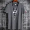 T Shirt for Men Clothing Fitness White O Neck Anime Man T-shirt For Male Oversized S-6XL Men T-shirts Goth Punk 240409