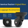 Remplacement de rouleaux de roue de boîtier de chariot adapté à la volée universelle de la valise American Tourister 92T / F23