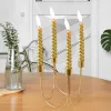 Europe Type Metal Candlestick Candelabras Furnishing Articles Romantic Wedding Retro Candle Spring Festival Taper Candle Holders