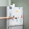 Sacs de rangement Luluhut Refrigerator Sac coloré à la poussière imperméable Cover Drises Organisateur Accessoires de cuisine suspendus