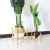 Household Garden Balcony Wood Flower Pot Bonsai Rack Holder Plant Stand Shelf