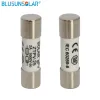 1 Piece 1000V 10*38MM 2A 6A 8A 10A 12A 15A 20A 30A DC PV Solar Fuse Metal Alloys High Voltage For Power System Protection