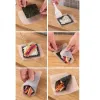 Accessori per cottura a tenda di sushi Sushi Rolling Rolling Hand Hand Sushi Tools Onigiri Rice Rollers Grade Food Grade Instick