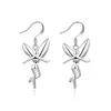 Dangle Earrings 925 Sterling Silver Fairy Tale Drop For Women Party Engagement Wedding Birthday Gift Fashion Jewelry