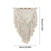 Tapestries Macrame Tapestry Woven Wall Tassel Bohemian Handmade Ornament Nursery Bedroom Apartment Dorm Room Decoration