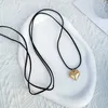 Colliers pendants Collier pendentif en forme de coeur