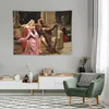Tapisserier slutet på sången - Edmund Leighton Tapestry Wall Hanging Home Decorating Sweet Room Things