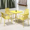 Modern simple Outdoor Table and Chairs Set Balcony Cafe Leisure Three Piece Set Household Garden Outdoor Furniture Set Patio Z