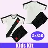 24 25 Vasco Da Gama Kids Kit Soccer Jerseys Clayton Payet Medel Davidde Lucca Lucas Piton Jair Away Football Shirts