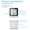 New Bluetooth-Compatible Thermometer Mini LCD Digital Display Smart homeTemperature Humidity Sensor Hygrometer Weather Station