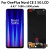 6,43 "Oryginalny AMOLED dla OnePlus Nord CE 2 5G LCD Ecran wyświetlacz+Digitizer panelu dotykowy dla OnePlus Nord CE2 5G IV2201 Wyświetlacz