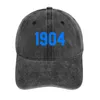 Berets 1904 Schalke Blue 2 cowboy hoed militaire cap man verjaardag luxe vrouw heren heren