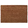 Carpets Natural Coconut Fiber Scrape Door Mats Outdoor Indoor Dirt Trapper Mat Non Slip Doorway Doormat For Entrance Front Entry