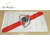 Argentine River Plate FC 35ft 90cm150cm Polyester Flag Decoration Decoration Flying Home Garden Flag Festive Cadeaux2511047