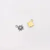 5pcs 12mm Wholesale StainlessSteel High Quality Star Rhinestone Charms Pendant DIY Necklace Earrings Bracelets Unfading 2 Colors