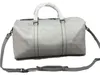 Sacs de créateurs sacs Mans Duffel Lettre noire 40 45 Keepall Handbags Brand de luxe Sacs à bandoulière couples couples de rangement