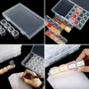 28 griglie 5D Diamond Painting Box Organizer Case Accessori ricami diamantato Contenitori di stoccaggio con kit di strumenti 40pcs
