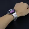 Sangle en titane pour Samsung Galaxy Watch 6 5 4 40mm 44 mm Band 6classic 43 mm 47 mm sans lacune Bracelet en métal 5pro 45 mm