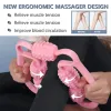 Rouleau de massage pour tissu profond 360 ° Masseur musculaire Manuel à double angle masseur en mousse de mousse de rouleau à rouleau à rouleau à rouleaux pour les jambes, bras