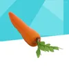 Decorative Flowers 8Pcs Simulation Carrot Artificial Vegetables Pography Props Realistic For Desk Simulated Food