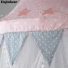 Baby Room Mosquito Net Kid bed curtain canopy Round Crib Netting bed tent baldachin Decoration girl bedroom accessories Dropship240327