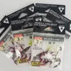 10pcs Fishing Barbed Crochet rouge Ver Renversé la tête à la tête Live Lure Bait Carpe Chooks de poisson