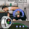 LIGE Smartwtach pour hommes 400mAh Sport extérieur Sport Bluetooth Calling Watchs Santé Surveillance Smartwatch Smartproof