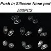 500pcs push в типах Оптовые очки очки Силиконовые носовые подушки различные типы