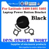 Casi Nuovo originale 0YW0RT YW0RT per Dell Latitude 5400 5401 5402 E5400 E5401 E5402 Pulsante di alimentazione del laptop Pulsante di accensione Black