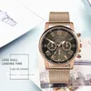 Montre-bracelets 2024 Exquis et pratique de luxe Pratique Sport militaire en acier inoxydable DIAU CUIR CUIR COURT