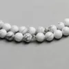 Kvinnors armband White Howlite pärlor med om Buddha Charm Yoga Men Armband 108 Mala Necklace Drop Stone Jewelry 240409